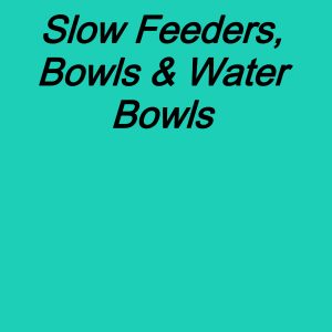 Slow Feeders & Bowls